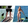 SPORTS iSUP Aluminum Paddle 2 in 1