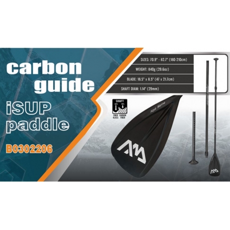 CARBON FIBERGLASS iSUP Paddle