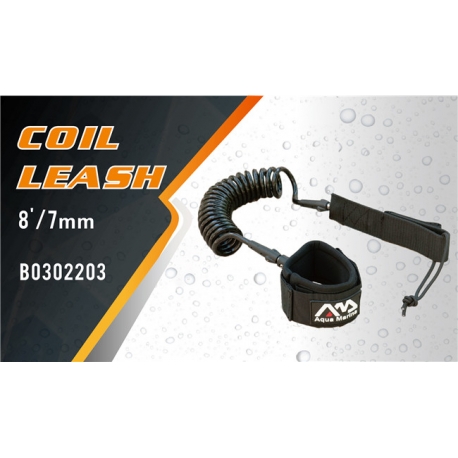 Coil Leash 8'/7mm